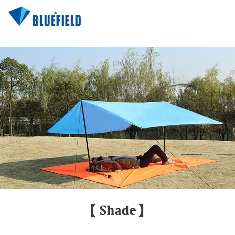 Abri solaire ultra-léger & imperméable pour le camping et la plage "Shine Trip - Bluefield" - | Planète Rando