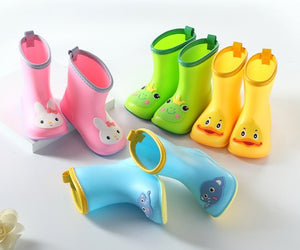 Bottes de pluie imperméables pour enfants (1-12 ans) "Jiiyello - D03223" - | Planète Rando