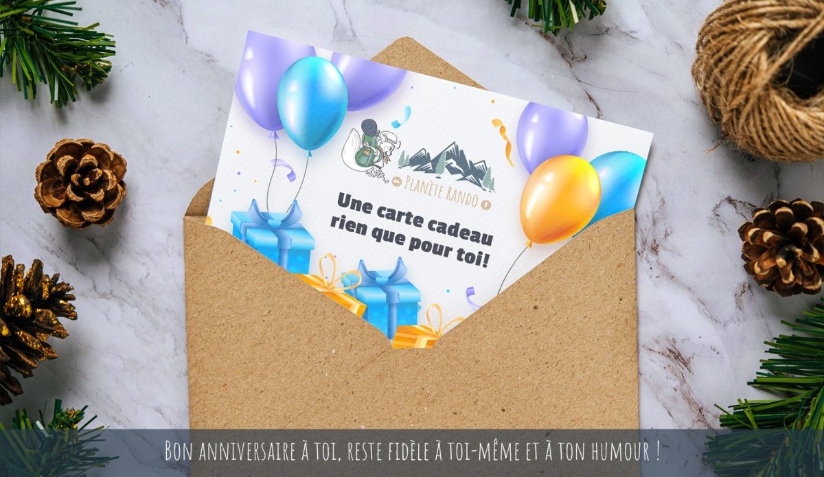 Carte cadeau Planète rando - | Planète Rando