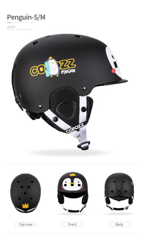 Casque de ski moulé intégralement pour enfants / adultes 51-58cm "COPOZZ - Fuzz" - | Planète Rando