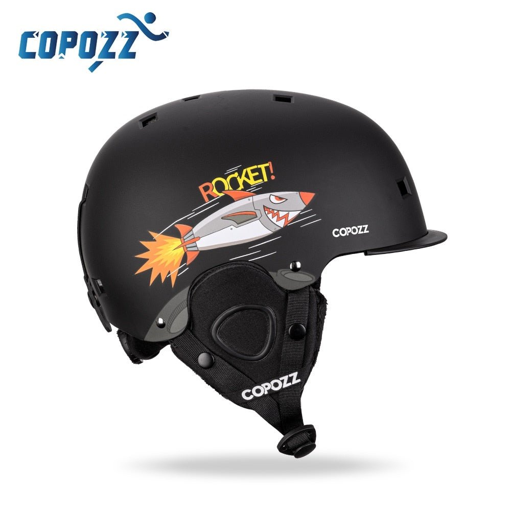 Casque de ski moulé intégralement pour enfants / adultes 51-58cm "COPOZZ - Fuzz" - | Planète Rando