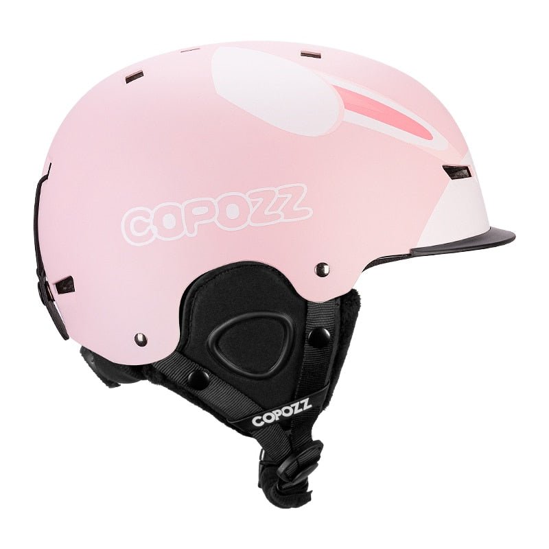 Casque de ski moulé intégralement pour enfants / adultes 51-58cm "COPOZZ - Fuzz" - Rabbit / S | Planète Rando