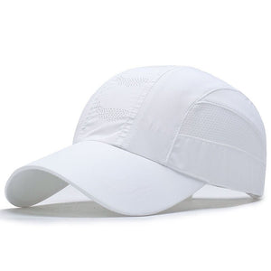 Casquette de sport respirante & anti-UV 56-60cm "HVATILAW - E37 / E10" - Blanc / E37 | Planète Rando