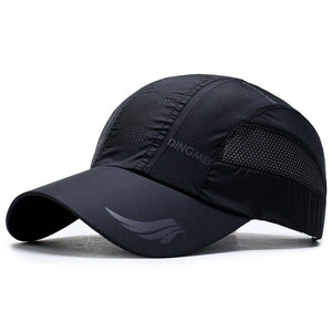 Casquette de sport respirante & anti-UV 56-60cm "HVATILAW - E37 / E10" - Noir / E37 | Planète Rando