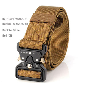 Ceinture tactique large 3.8cm en toile pour homme "Favocent - Enniu" - | Planète Rando