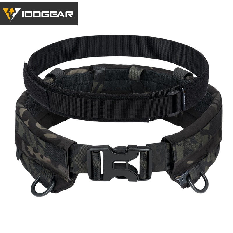 Ceinture tactique / militaire MRB à dégagement rapide MOLLE 295g "Idogear - MC 3424" - | Planète Rando