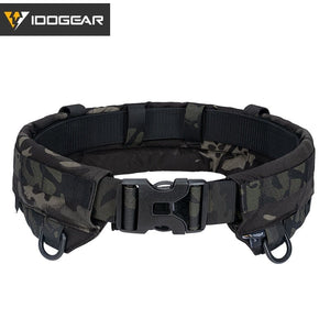 Ceinture tactique / militaire MRB à dégagement rapide MOLLE 295g "Idogear - MC 3424" - Multicam noir / S | Planète Rando