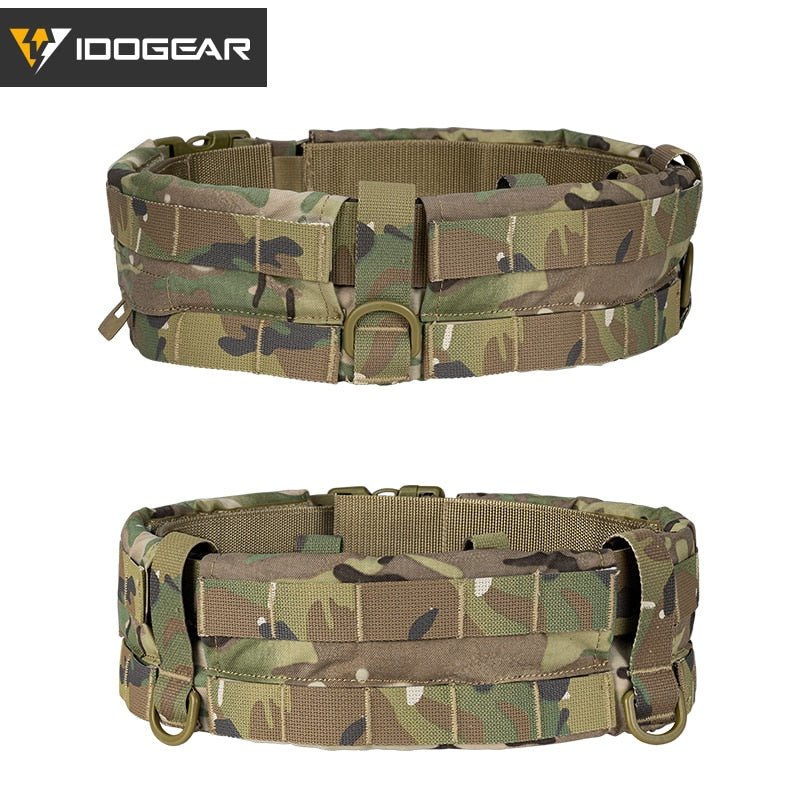 Ceinture tactique / militaire MRB à dégagement rapide MOLLE 295g "Idogear - MC 3424" - | Planète Rando