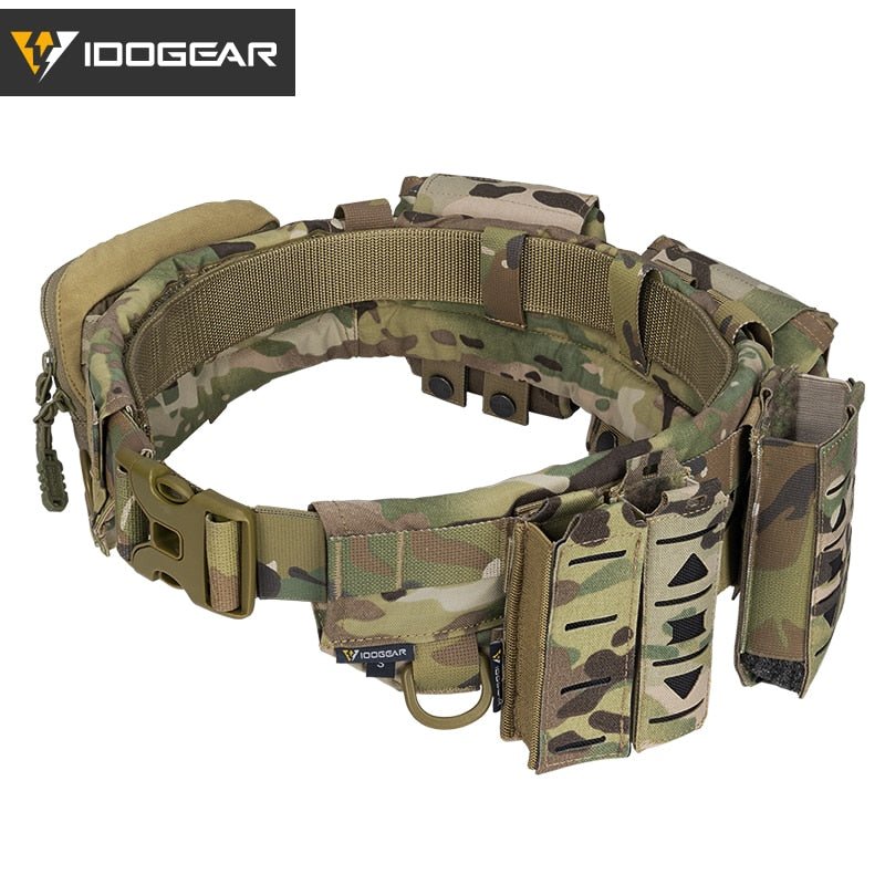 Ceinture tactique / militaire MRB à dégagement rapide MOLLE 295g "Idogear - MC 3424" - | Planète Rando