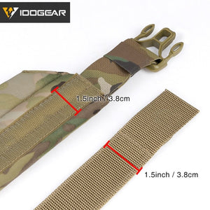 Ceinture tactique / militaire MRB à dégagement rapide MOLLE 295g "Idogear - MC 3424" - | Planète Rando