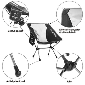 Chaise pliante de voyage ultralégère 950g "Hitorhike – camping chair" - | Planète Rando