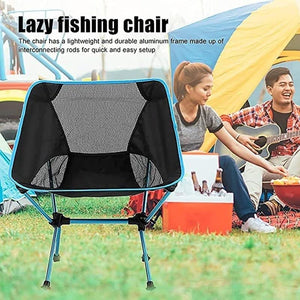 Chaise pliante ultralégere de camping / pêche en tissu Oxford 920g "Tnukk - Folding chair" - | Planète Rando