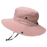 Chapeau de randonnée anti-UV UPF 50 + "Sunshade - Sun Hat" - Rose / 52-54 cm | Planète Rando