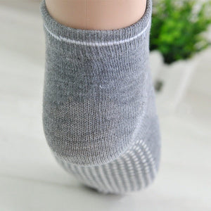 Chaussettes courtes antidérapantes en coton pour femme "Ug sports -Yoga Socks" - | Planète Rando