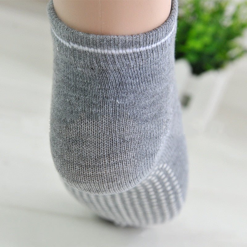 Chaussettes courtes antidérapantes en coton pour femme "Ug sports -Yoga Socks" - | Planète Rando