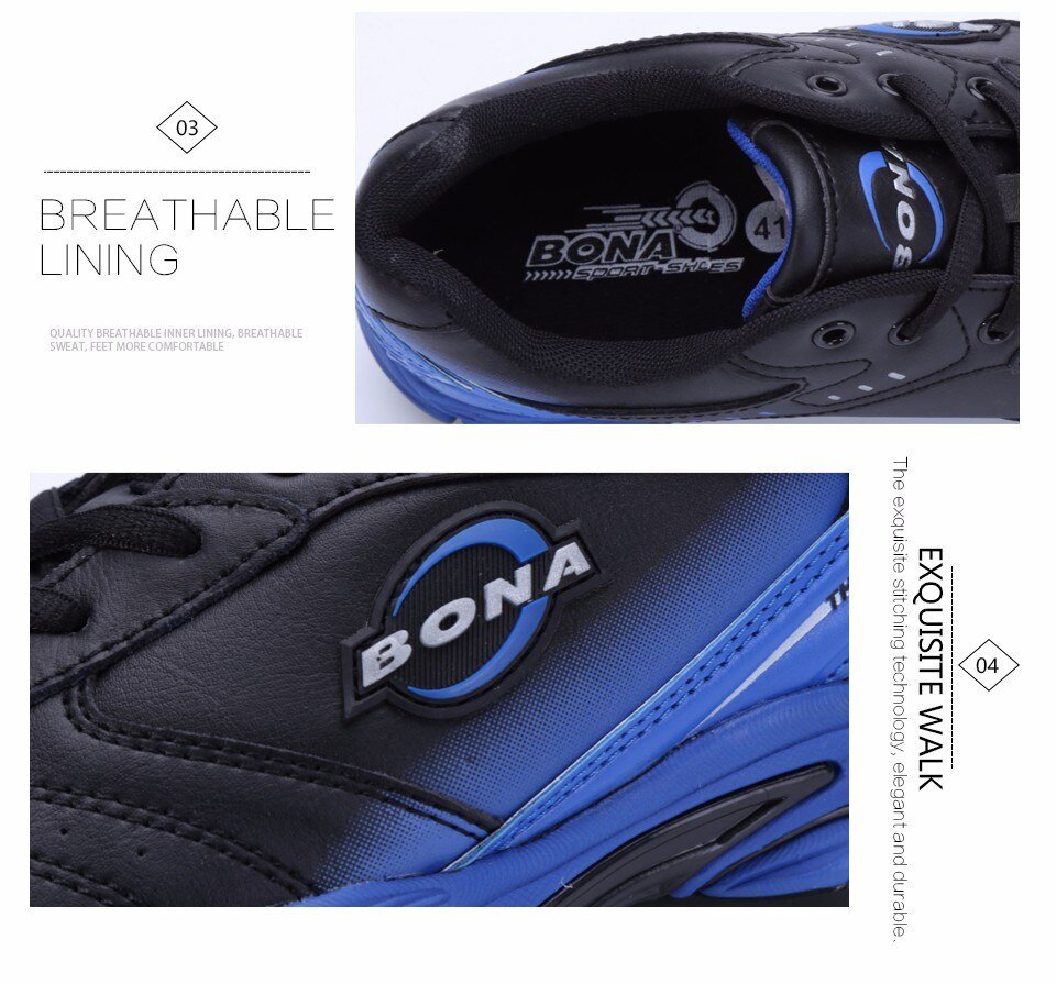 Chaussures de course / marche à pied respirantes unisexe taille 36-50 "Bona - The rise of the real" - | Planète Rando