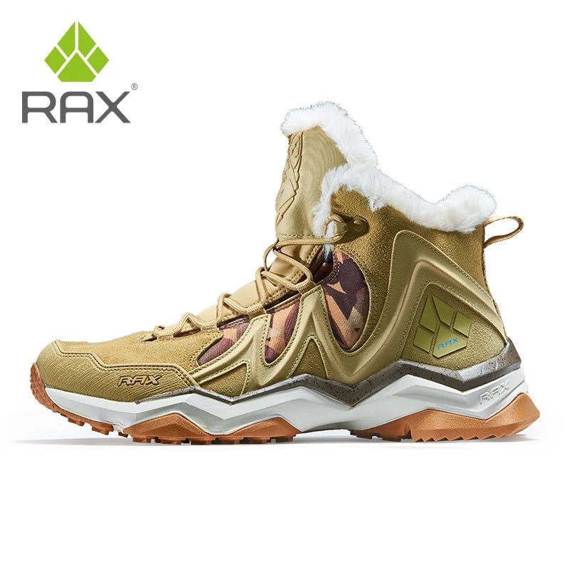 Chaussures de randonnée imperméables avec doublure polaire "Rax - Winter Hiking" - Khaki / 39 | Planète Rando