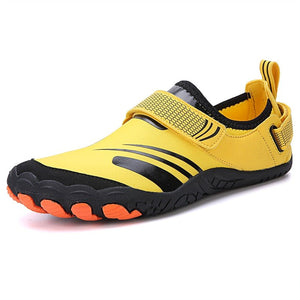 Chaussures d'eau antidérapantes unisexe pour la plage et la plongée "Sovimivos - Outdoor" - A36-YELLOW / 37 | Planète Rando