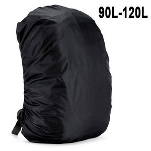 Couverture de pluie, housse anti-pluie (raincover) 35-40L / 90-120L "Vanchic - Rain Mochila" - Noir / 90-120L | Planète Rando