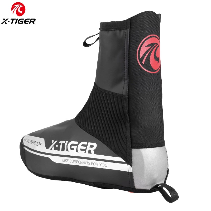 Couvre-chaussures de vélo imperméable & réfléchissant "X-TIGER - Shoes cover" - | Planète Rando