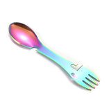 Cuitochette / outil de cuisine 5 en 1 Safari - "EDC Fork" - Multicouleur | Planète Rando