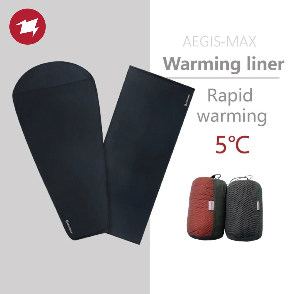 Drap de sac de couchage en thermolite +5°C à +8°C (à partir de 232g) "AEGISMAX – Thermolite liner" - | Planète Rando