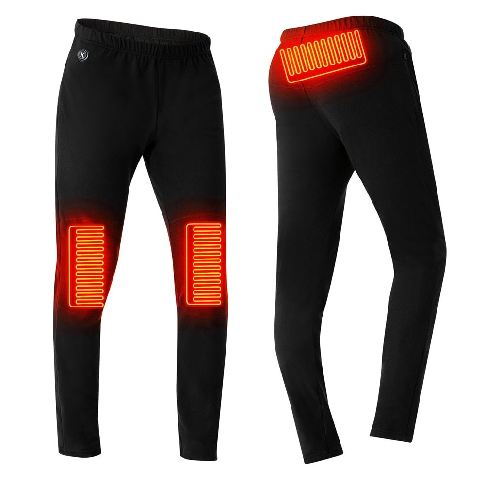 Ensemble de sous-vêtement chauffant USB "KEMIMOTO - Thermal underwear" - Pantalon / M | Planète Rando