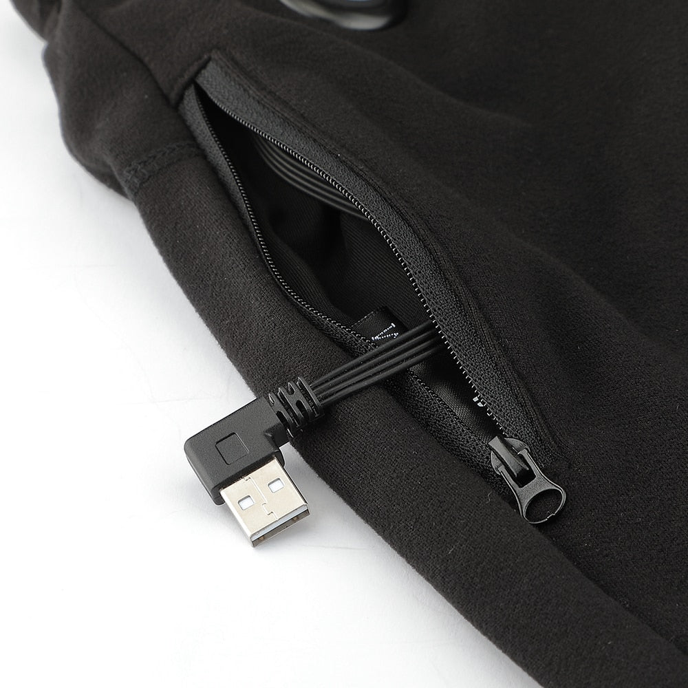 Ensemble de sous-vêtement chauffant USB "KEMIMOTO - Thermal underwear" - | Planète Rando