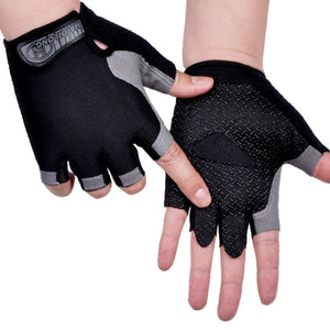 Gants de cyclisme antidérapants et anti-transpiration "LooDeel Outdoor - SC301" - Noir / S | Planète Rando