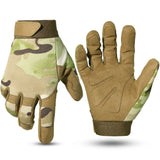 Gants tactiques airsoft / buscraft antidérapants "JIUSUYI - A9" - Multicam / S | Planète Rando