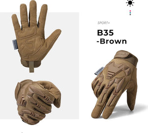 Gants tactiques militaire, paintball, airsoft pour homme "Wtactful - B35" - Planète Rando