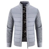 Gilet / cardigan en polaire pour homme "FAVOCENT - Elo" - Gris clair / M | Planète Rando