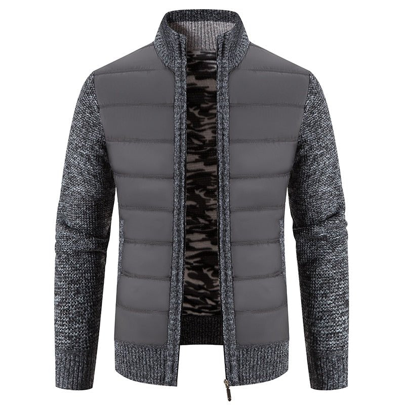 Gilet / cardigan en polaire pour homme "FAVOCENT - Elo" - Gris foncé / M | Planète Rando