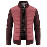 Gilet / cardigan en polaire pour homme "FAVOCENT - Elo" - Bourgogne / M | Planète Rando