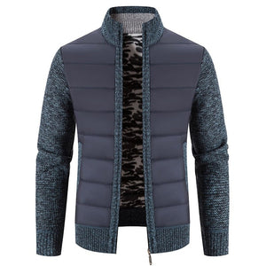 Gilet / cardigan en polaire pour homme "FAVOCENT - Elo" - Bleu / M | Planète Rando