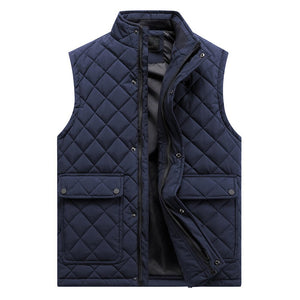 Gilet chaud et imperméable avec poche pour homme 10°C "TFU - 6565" - Bleu navy / XS / 2 | Planète Rando