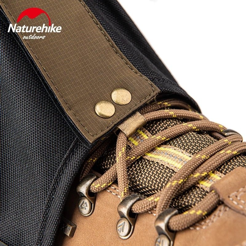 Guêtres / couvre-chaussures de randonnée 175g "Naturehike – Hiking Gaiters" - | Planète Rando