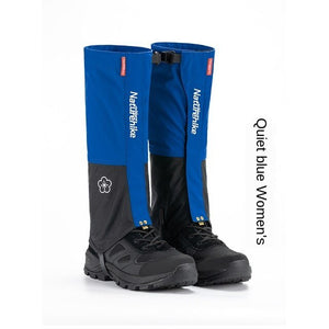 Guêtres / couvre-chaussures de randonnée 175g "Naturehike – Hiking Gaiters" - Women-Blue | Planète Rando