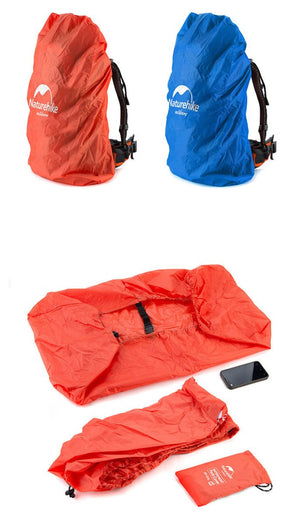 Housse de pluie imperméable 20 à 75L / rain-cover (à partir de 80g) "NatureHike – Backpack Cover" - | Planète Rando