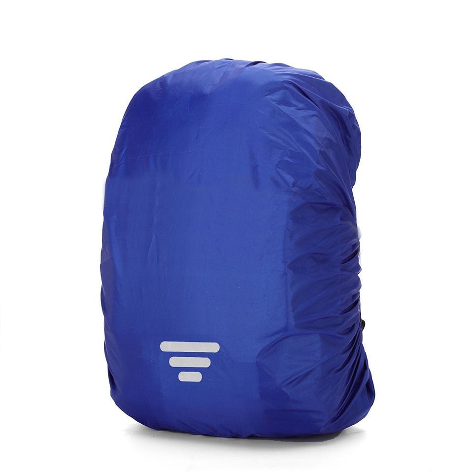 Housse de pluie / rain cover étanche & anti-poussière pour sac à dos "Kokossi - 25/80L" - Bleu / 25 - 35L | Planète Rando