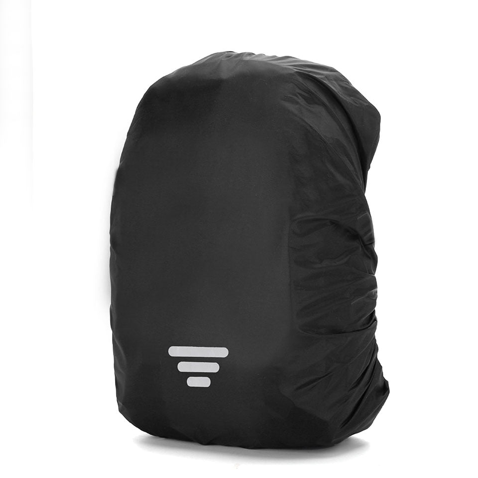 Housse de pluie / rain cover étanche & anti-poussière pour sac à dos "Kokossi - 25/80L" - Noir / 25 - 35L | Planète Rando