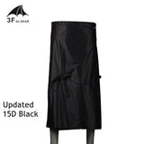 Jupe de pluie de randonnée légère et imperméable 95g "3F UL GEAR – Rain Skirt" - Noir | Planète Rando