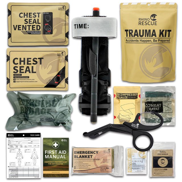 Kit de Survie premium EDC + trousse de premiers secours – BaroudeurCamp