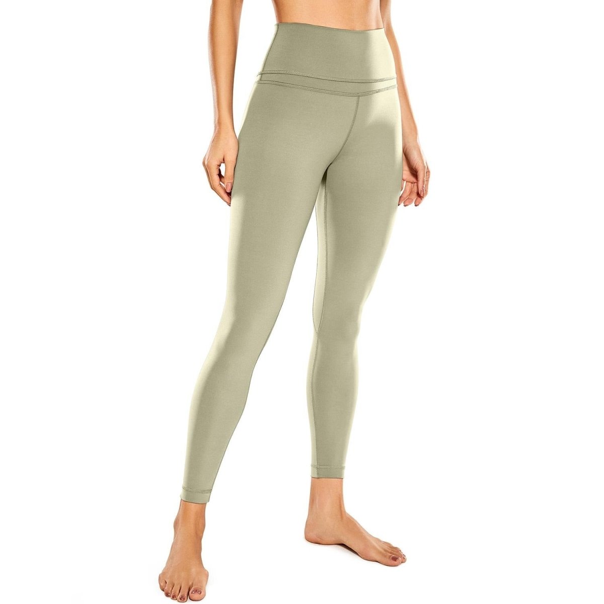 Leggings de sport confortable taille haute "CRZ-Yoga - R009" - Sable / XXS | Planète Rando