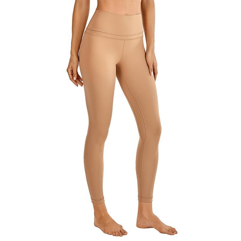 Leggings de sport confortable taille haute "CRZ-Yoga - R009" - Beige / XXS | Planète Rando