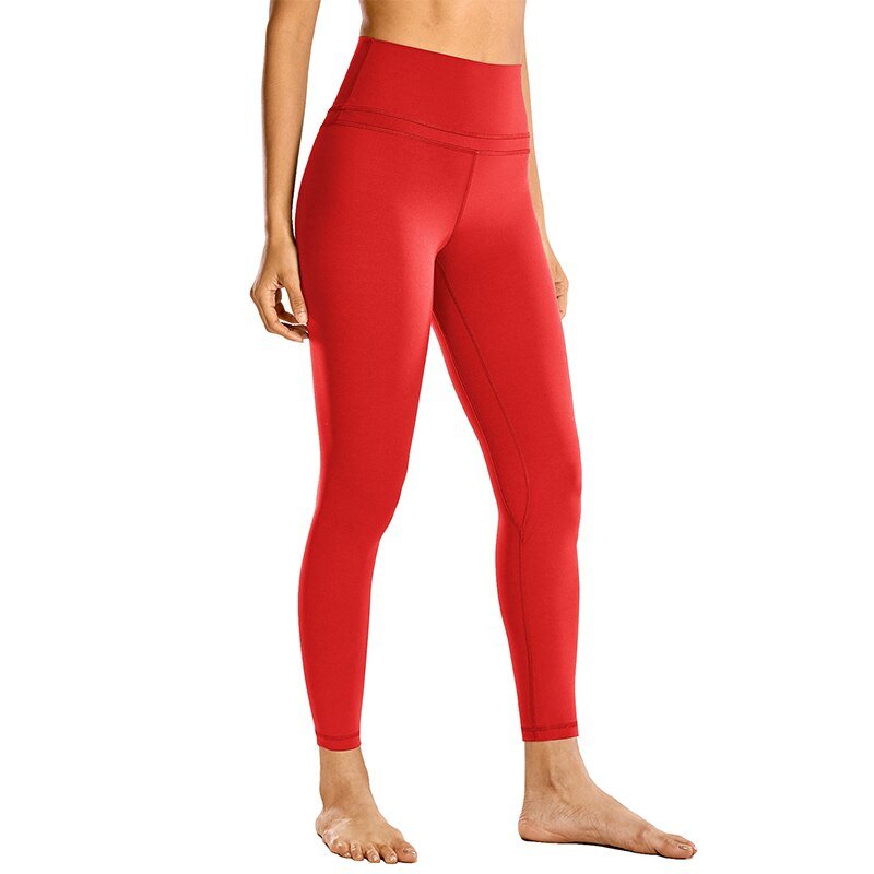 Leggings de sport confortable taille haute "CRZ-Yoga - R009" - Rouge / XXS | Planète Rando