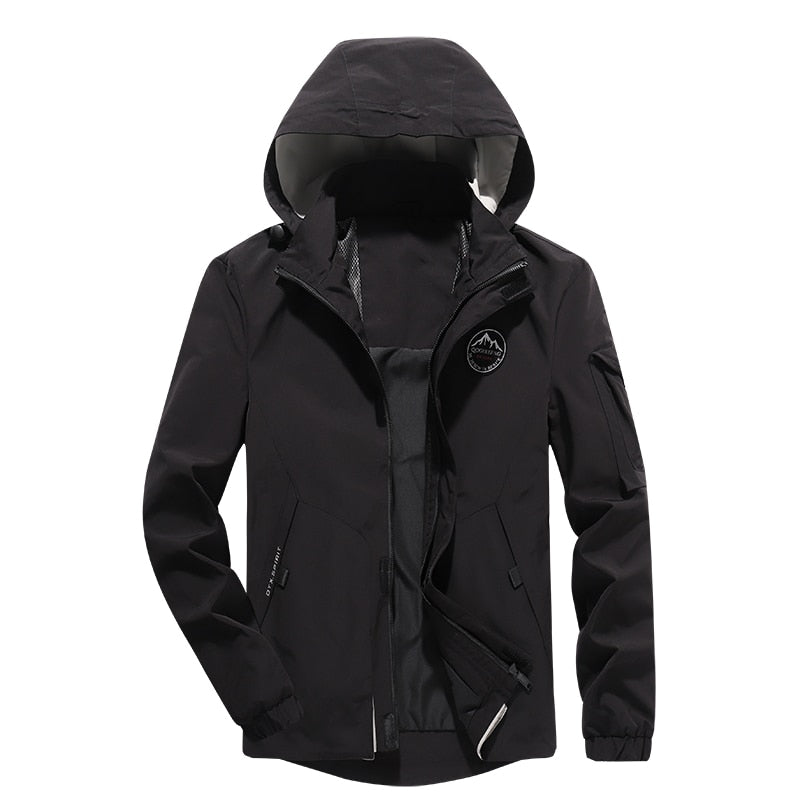 Manteau imperméable à capuche pour homme "CHAIFENKO - New adventure" - Planète Rando