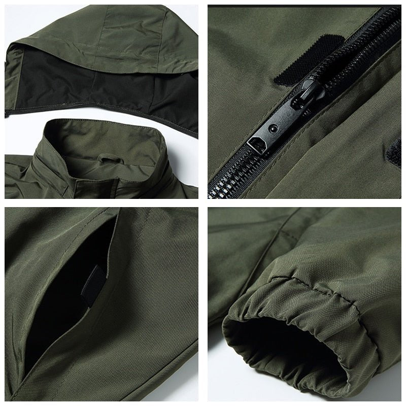 Manteau imperméable à capuche pour homme "CHAIFENKO - New adventure" - Planète Rando