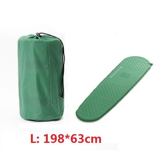 Matelas de camping auto-gonflant & ultra-Léger 630g "BLACKDEER – Archeos mat" - Vert / L | Planète Rando