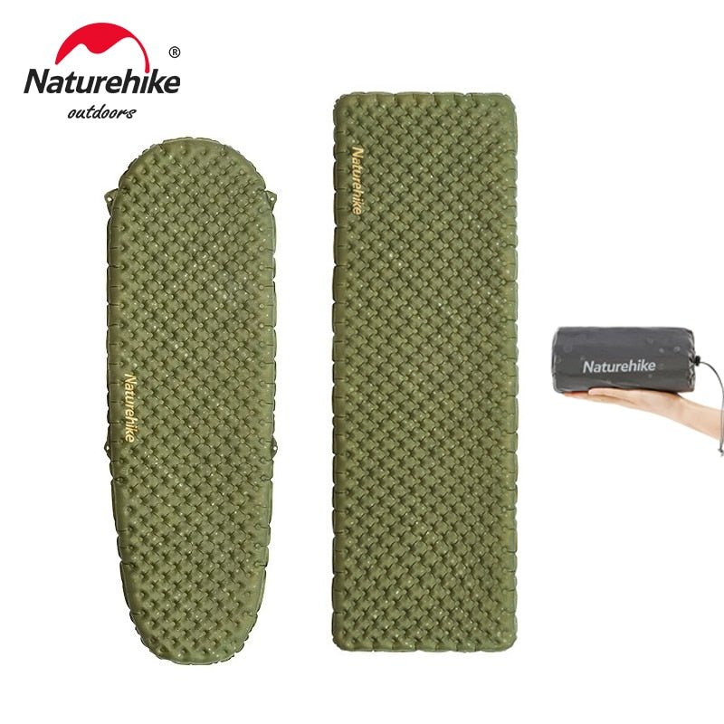 Matelas gonflable ultralight R-Value 3.5 (toute saison) 440g épaisseur 7-9cm "Naturehike - CNH22DZ018" - | Planète Rando